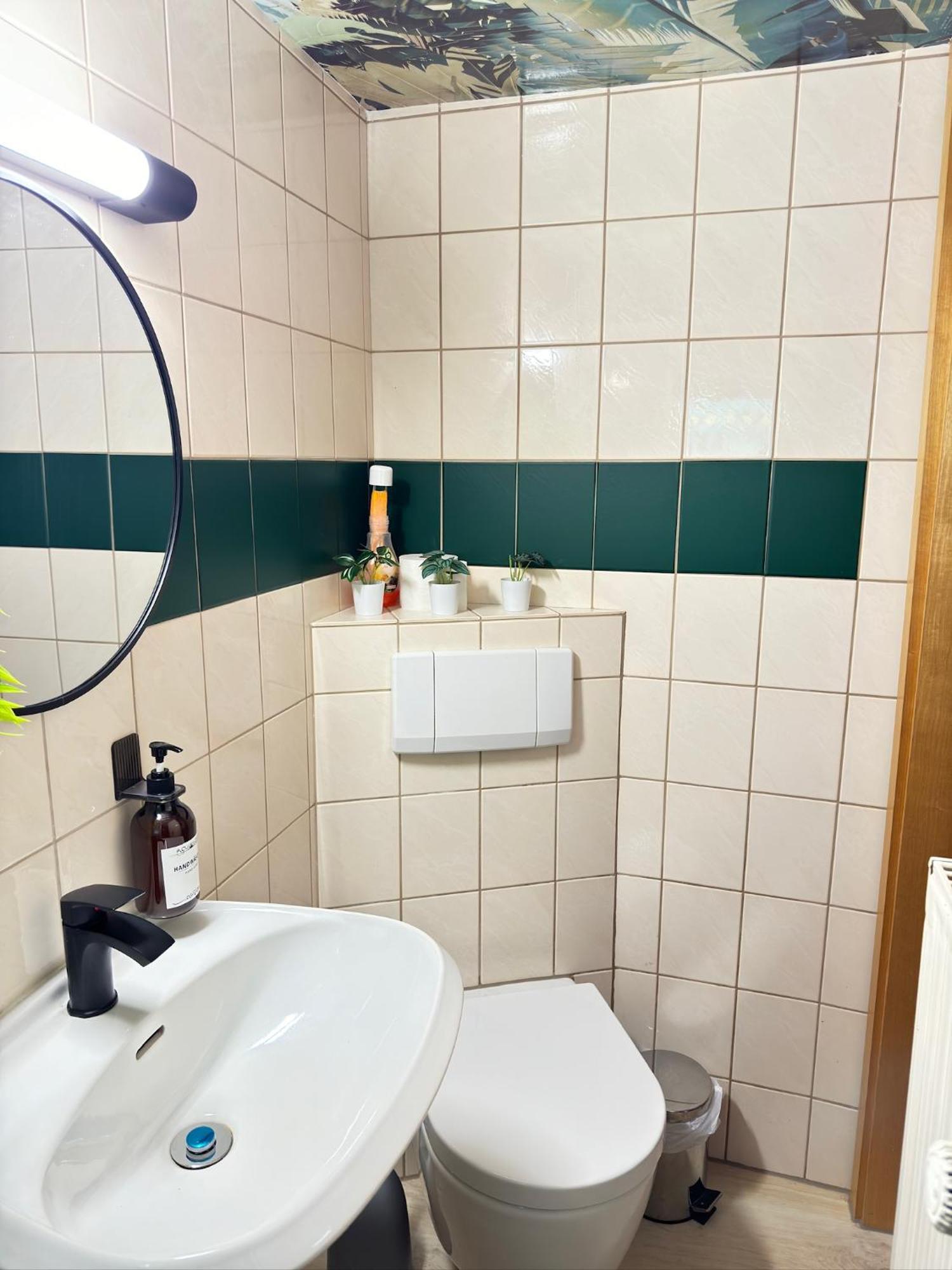Pension Faulpelz - Doppelzimmer Flora Niederorschel Luaran gambar
